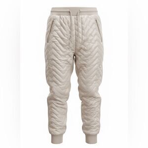Athleta women’s front quilted tan sweatpants size 6P